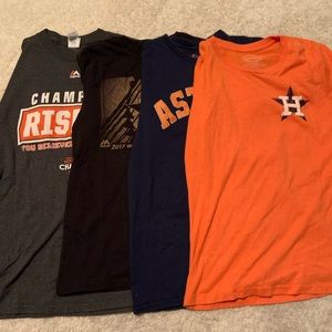 LOT Astros tees